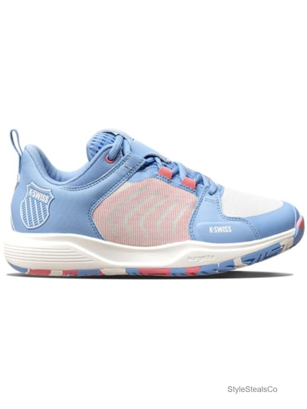 K-Swiss Women's Ultrashot Team Tennis Shoes - Durable Mesh Athletic Lace-Up
